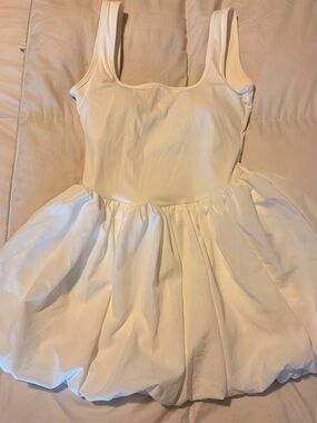 White Active Romper